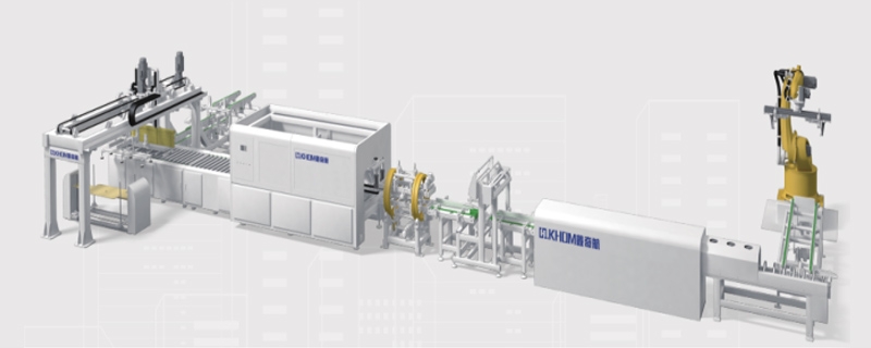 LAMINATE FLOOR AUTOMATIC PACKAGING LINE
